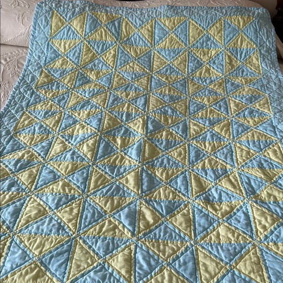 Other - Crib quilt, handmade and hand quilted